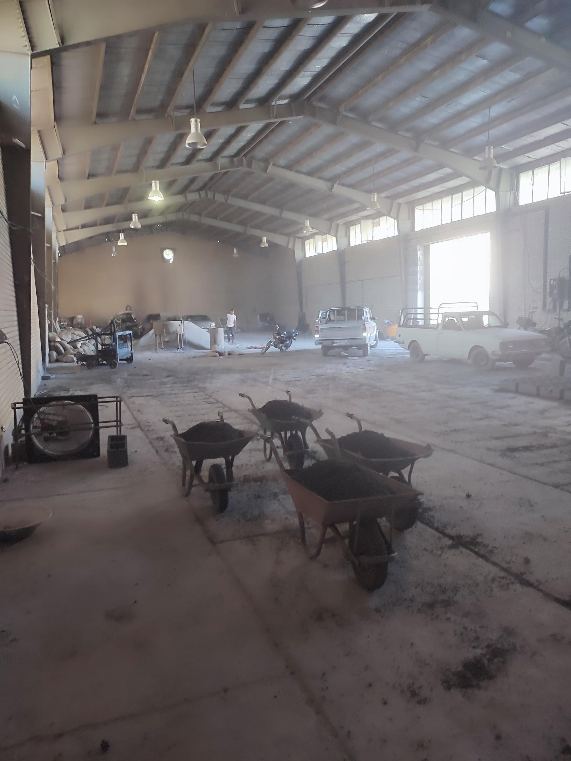 عکس کارگاه قطعات بتنی شین