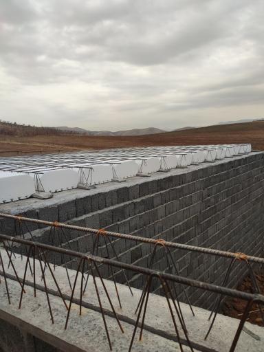 عکس کارگاه قطعات بتنی شین