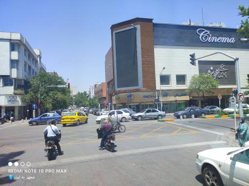 عکس چهارراه گلستان منوچهری