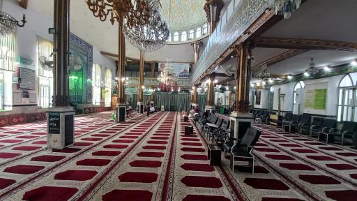 عکس مسجد صاحب الزمان (عج) نور