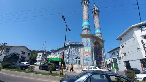 عکس مسجد صاحب الزمان (عج) نور