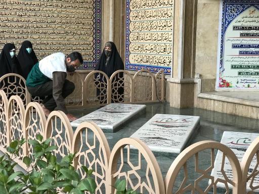 عکس یادمان شهدای گمنام فاطمیه بزرگ تهران