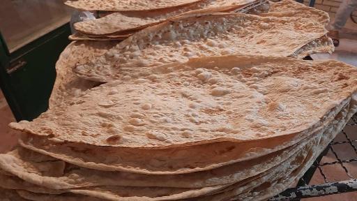 عکس نان سنتی خراسانی(محلی کاشمر)