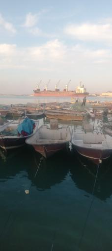 عکس اسکله صیادی جبری