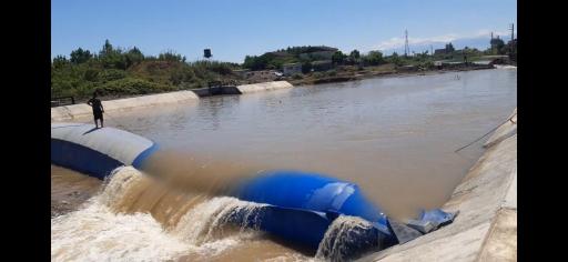 عکس سد لاستیکی سرخ رود