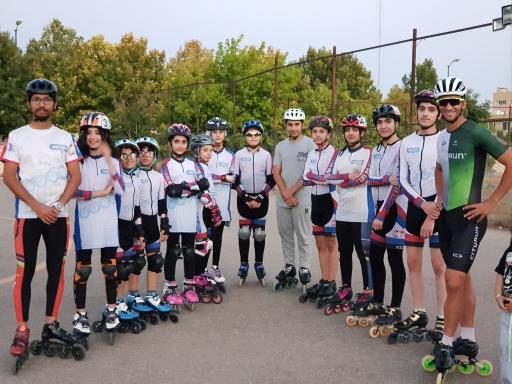 عکس پیست اسکیت انقلاب زنجان