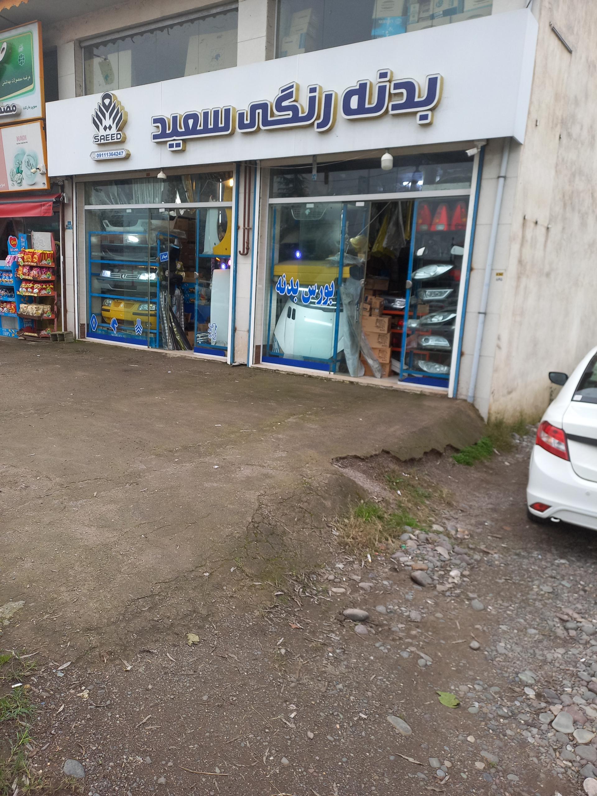 عکس بدنه رنگی سعید