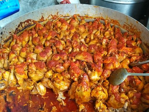 عکس آشپزخانه و غذای آماده صدف