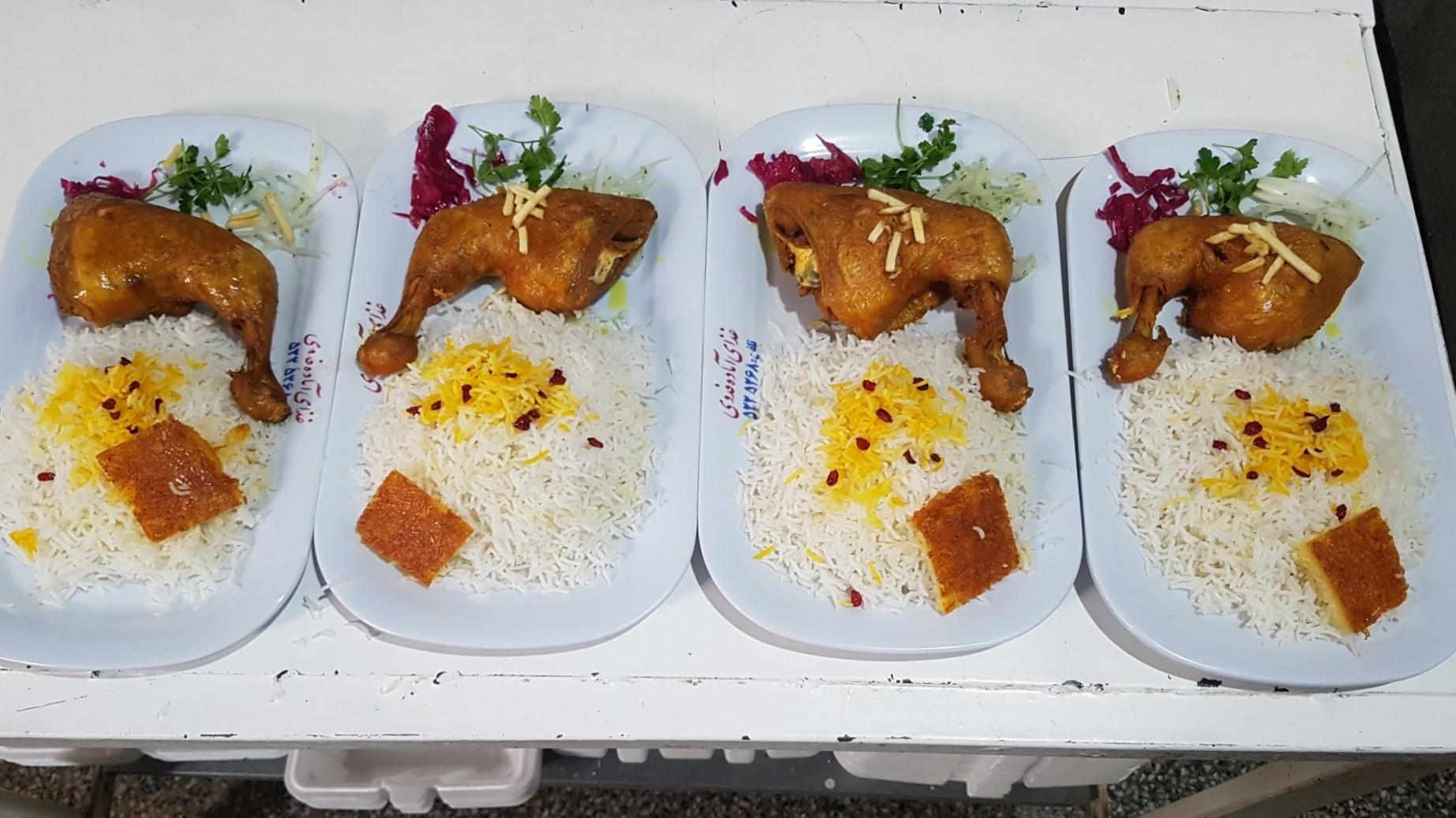 عکس آشپزخانه و غذای آماده صدف