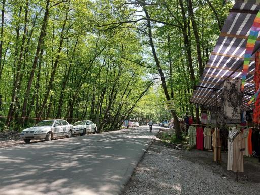 عکس بازارچه دست فروشان جنگل گیسوم