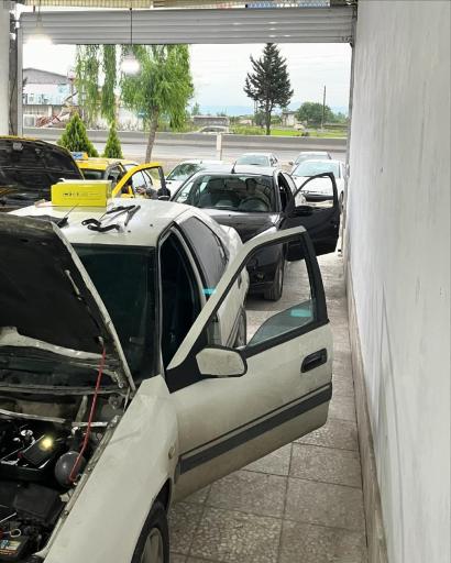 عکس برق خودرو میلاد روشن