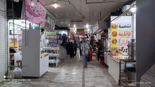 عکس بازار ساحلی بندر ترکمن