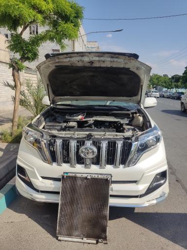 عکس شیشه و رادیاتور سازی علی