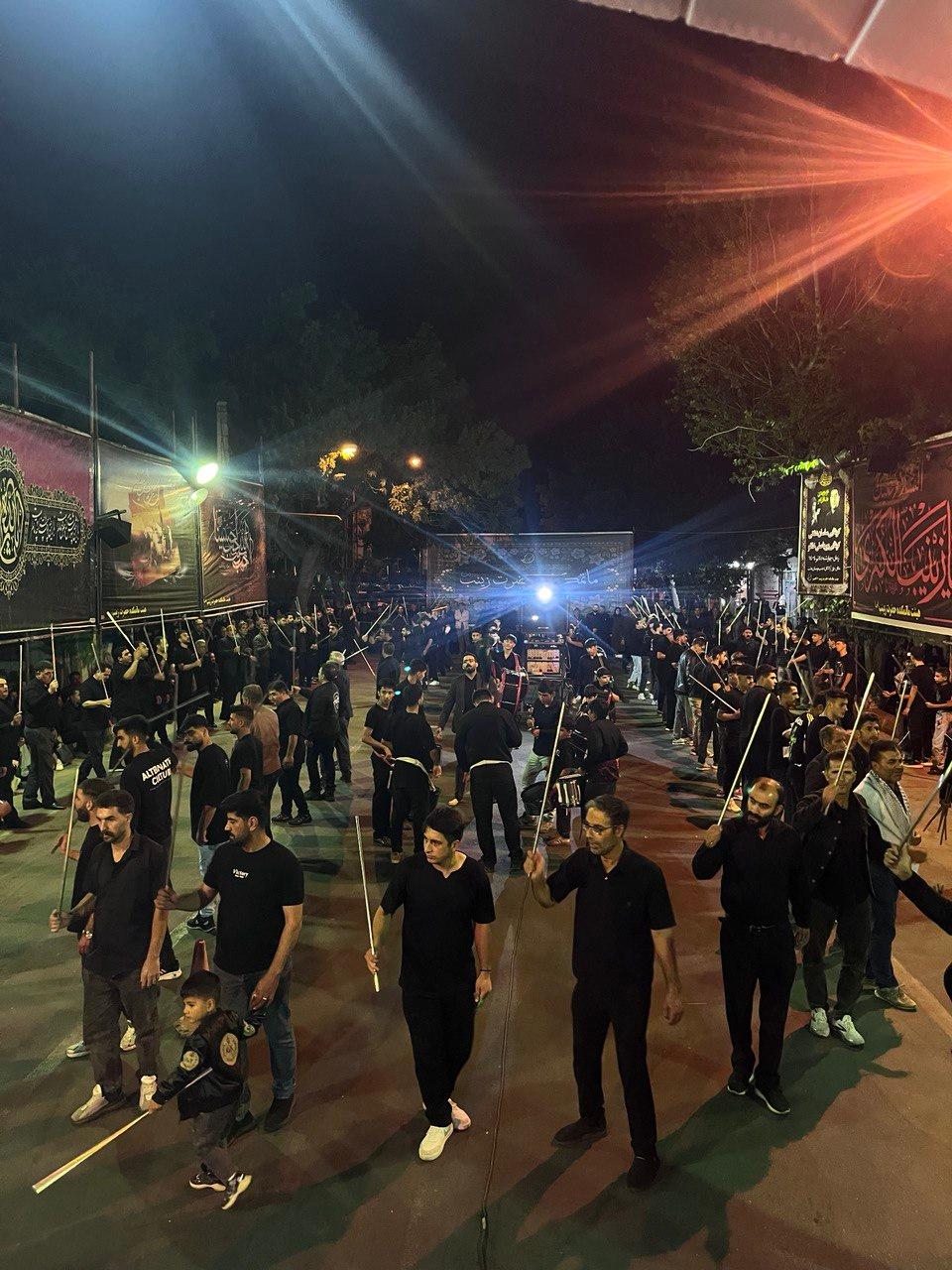 عکس هیئت ماتم کده حضرت زینب