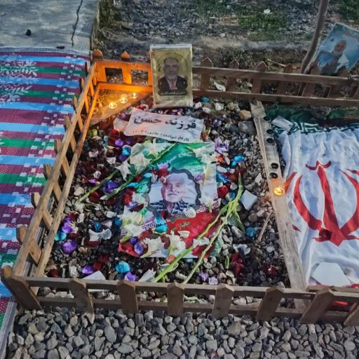 عکس آرامگاه شهید حمیدرضا مباشری