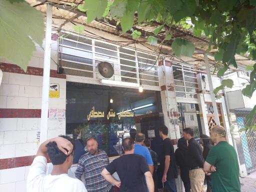 عکس نانوایی سنگکی مصطفی
