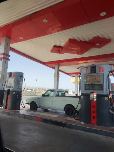 عکس جایگاه غفاری (بنزین و CNG)