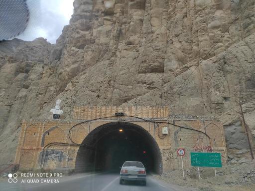عکس تونل ورودی کلات نادری 