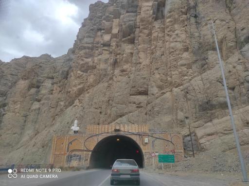 عکس تونل ورودی کلات نادری 