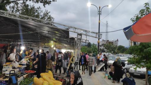 عکس جمعه بازار چالوس