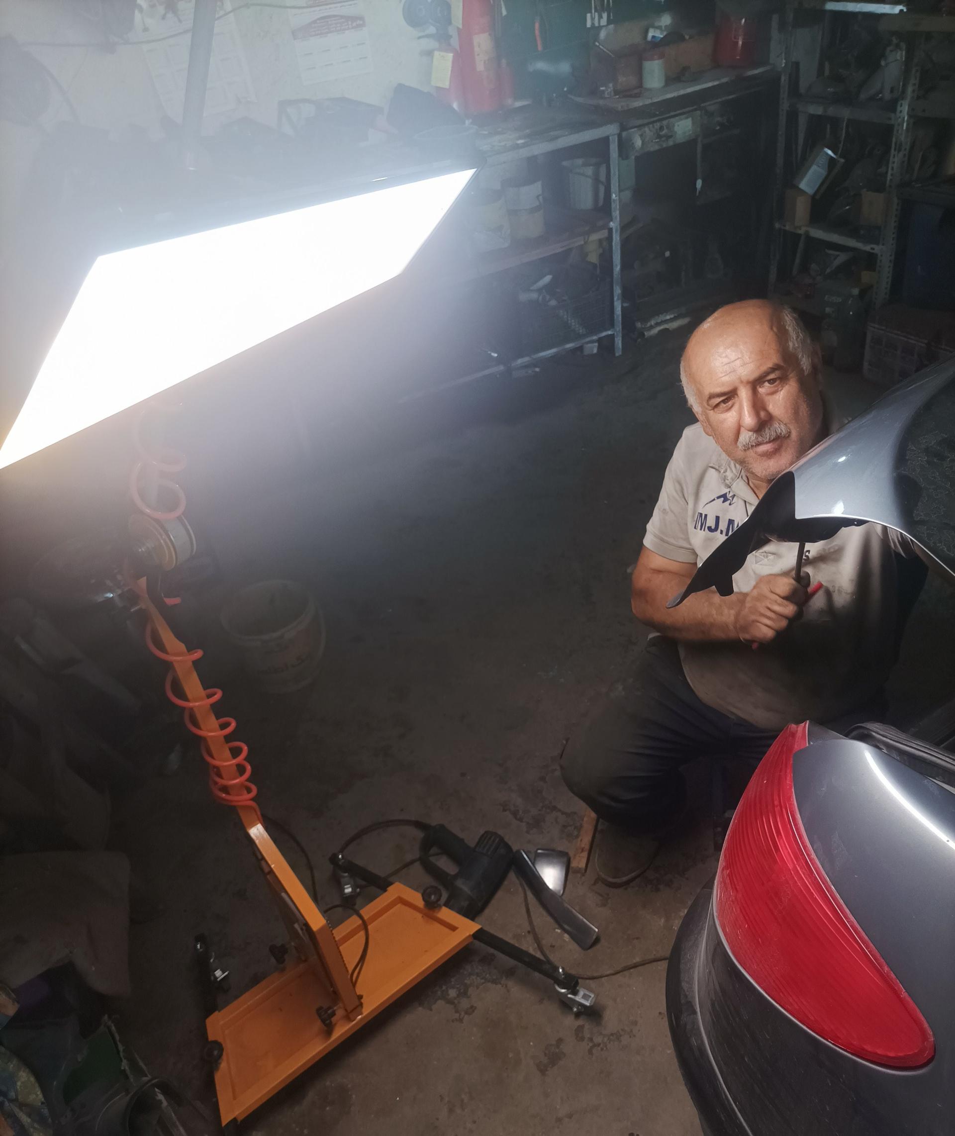 عکس صافکاری اسماعیل شانی 