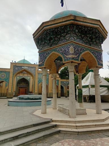عکس مسجد قدس دانشگاه تربیت مدرس