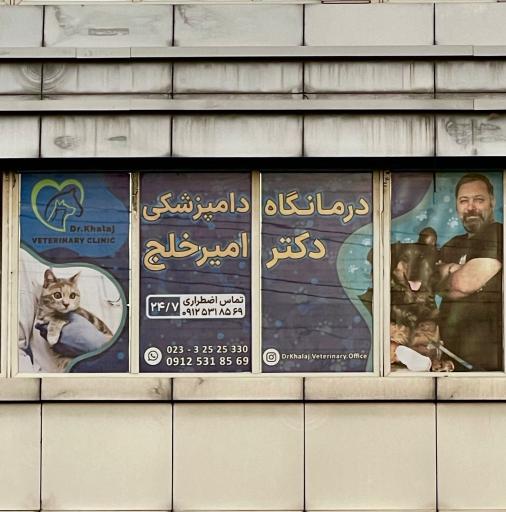عکس دامپزشکی دکتر خلج