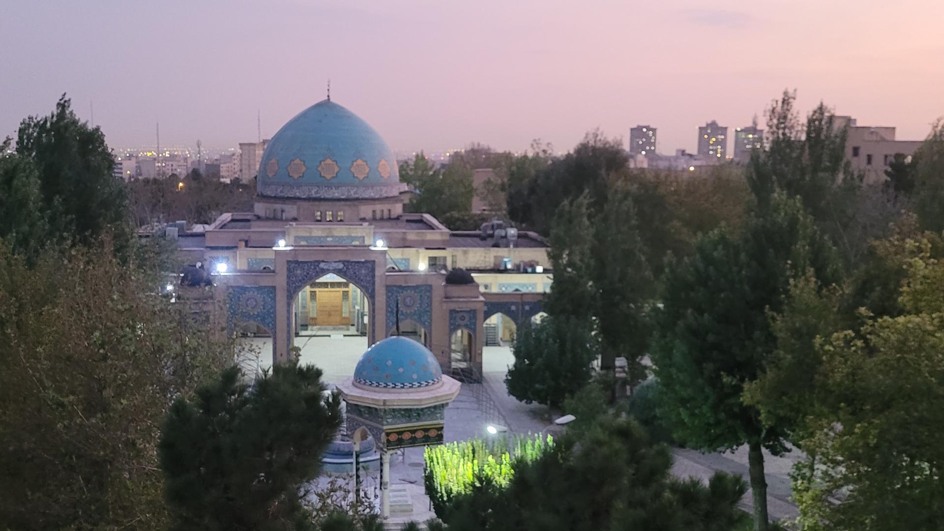 عکس مسجد قدس دانشگاه تربیت مدرس