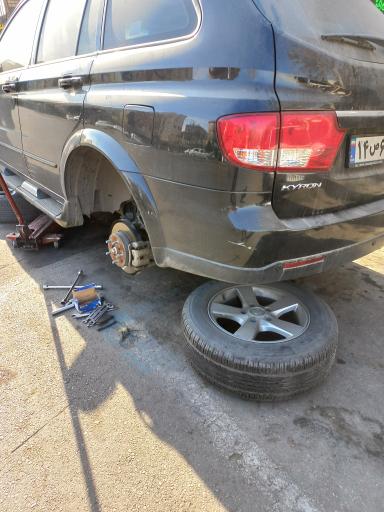 عکس چکاپ جلوبندی پلوس ترمز و لنت خانیان