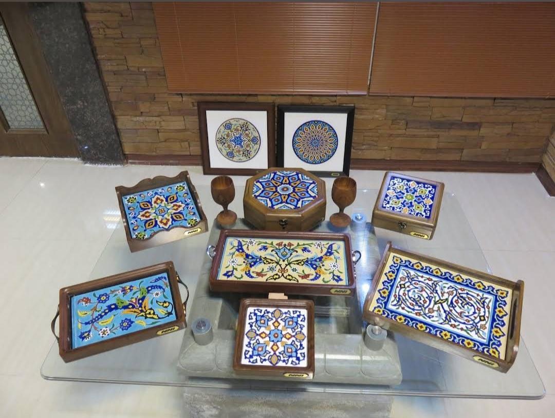 عکس کاشی سنتی نگین