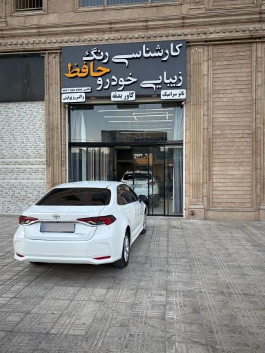 عکس کارشناسی رنگ و دیتیلینگ حافظ