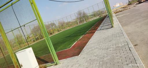 عکس زمین چمن مصنوعی