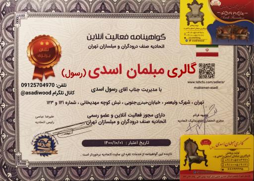 عکس مبلمان اسدی (رسول اسدی)