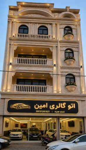 عکس گالری اتومبیل امین