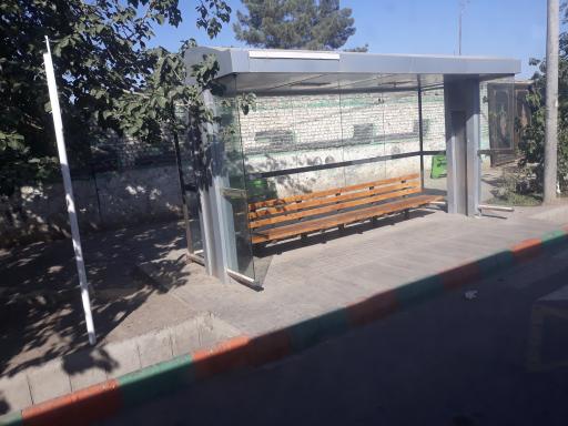 عکس ایستگاه اتوبوس کاظم آباد