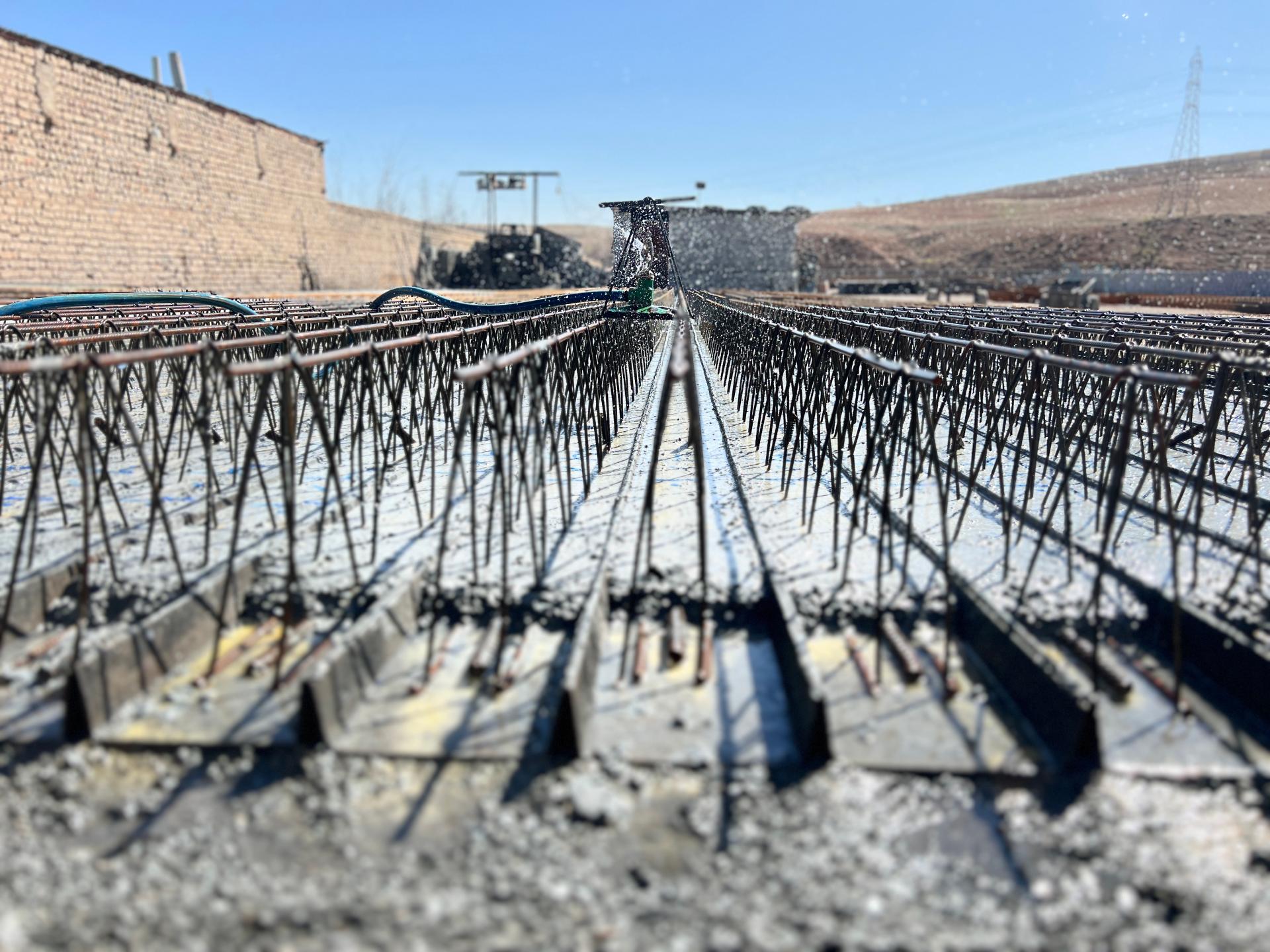 عکس کارگاه تیرچه دراک