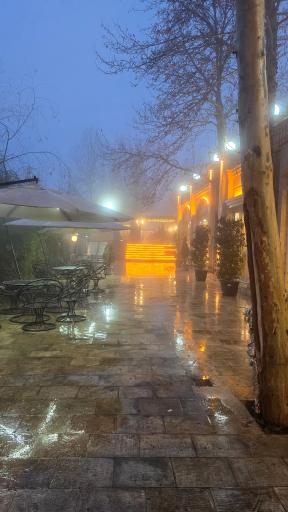 عکس باغ رستوران گلوریا 