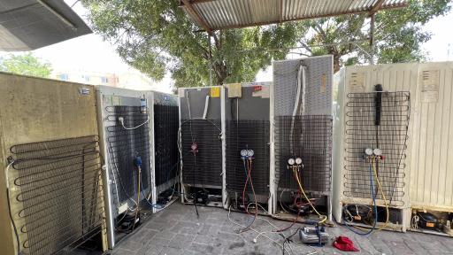 عکس تعمیرگاه یخچال و لباسشویی حیدری