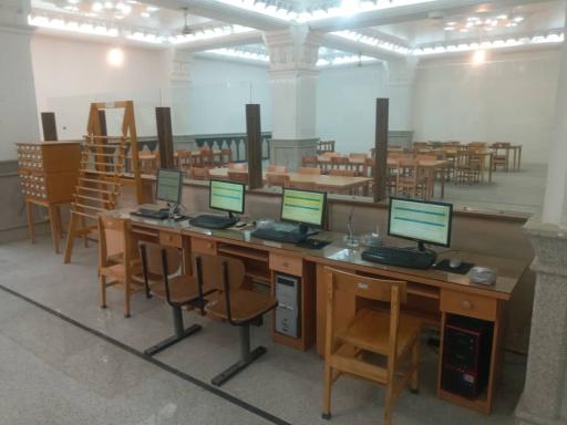 عکس کتابخانه مرکزی دارالعلوم زاهدان