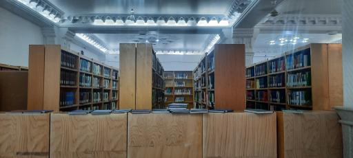 عکس کتابخانه مرکزی دارالعلوم زاهدان