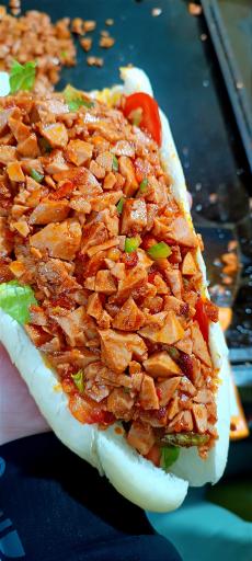 عکس پیتزا و ساندویچ حامد