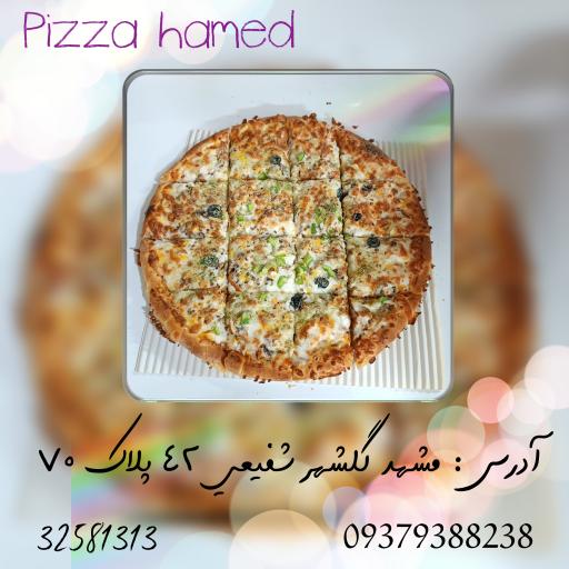 عکس پیتزا و ساندویچ حامد