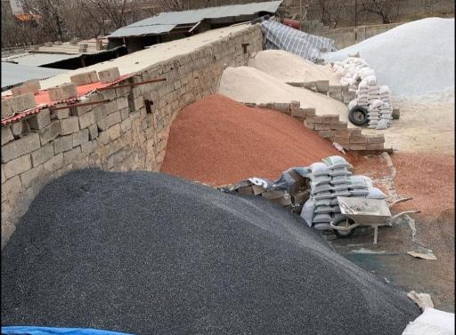 عکس مصالح سنگ نماشسته سرخوش 