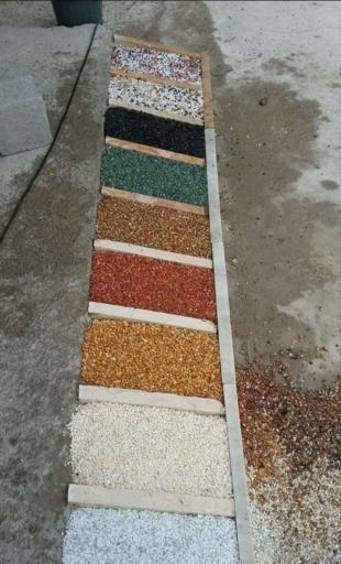 عکس مصالح سنگ نماشسته سرخوش 