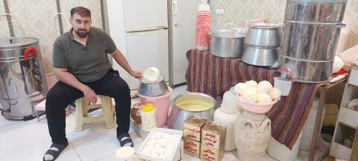 عسل لبنیاتی میلانی 