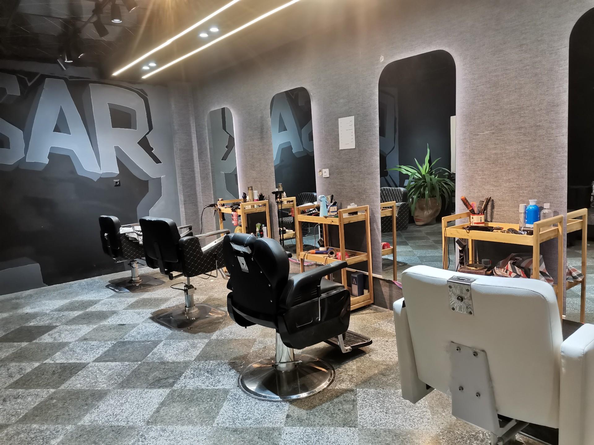 عکس آرایشگاه مردانه گلسار