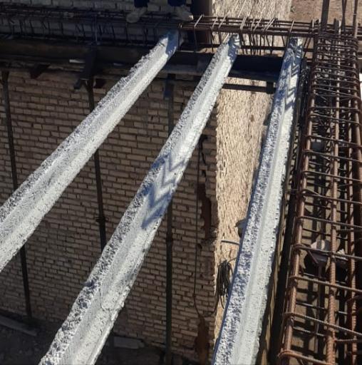 عکس کارگاه تولید واجرای سقف های تیرچه بلوک