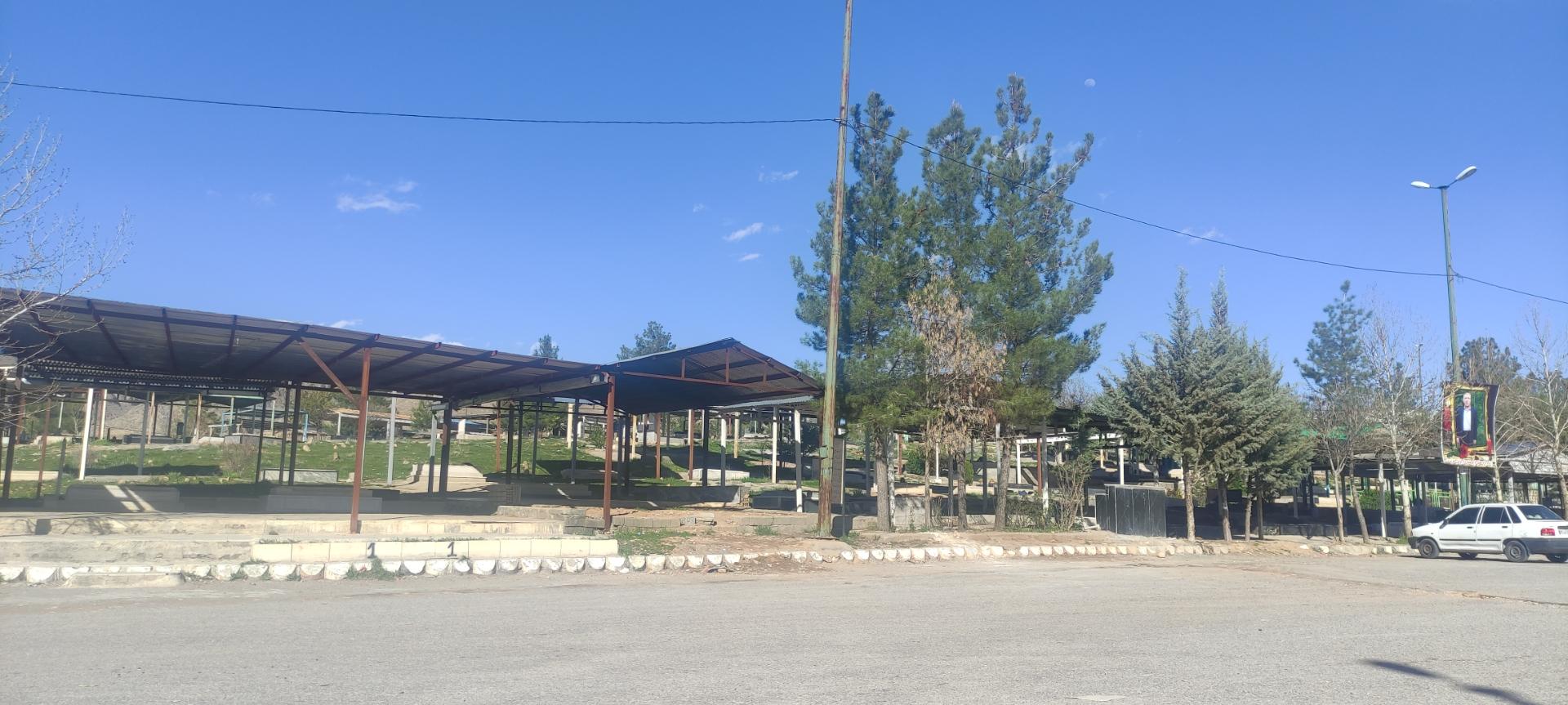 عکس قبرستان و گلزار شهدای کرت آباد