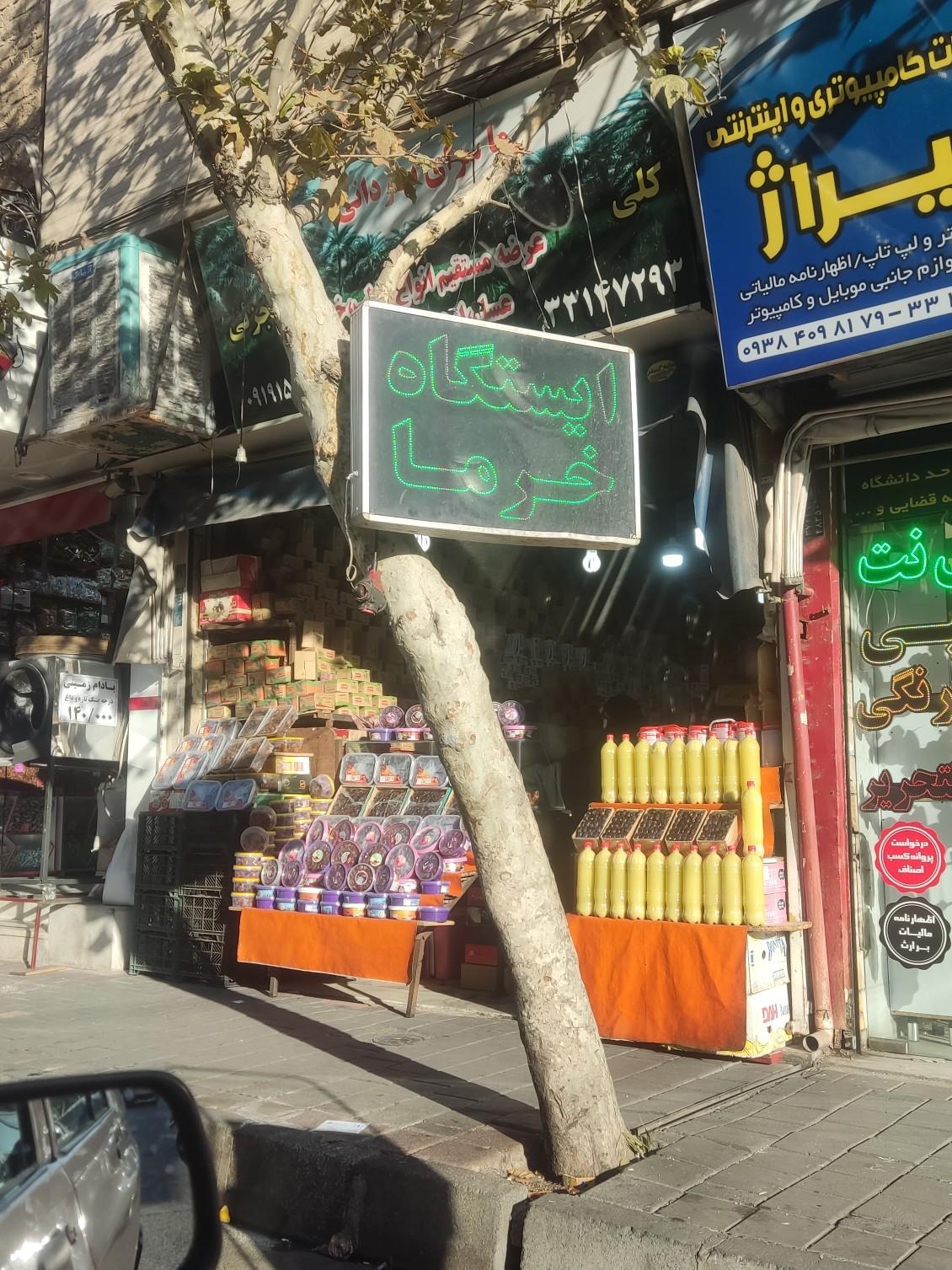 عکس ایستگاه خرما 