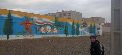 عکس مدرسه پسرانه دولتی امید ایران و نهم دی گلبهار